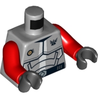 Lego tělo, světle modro šedá (6029731)